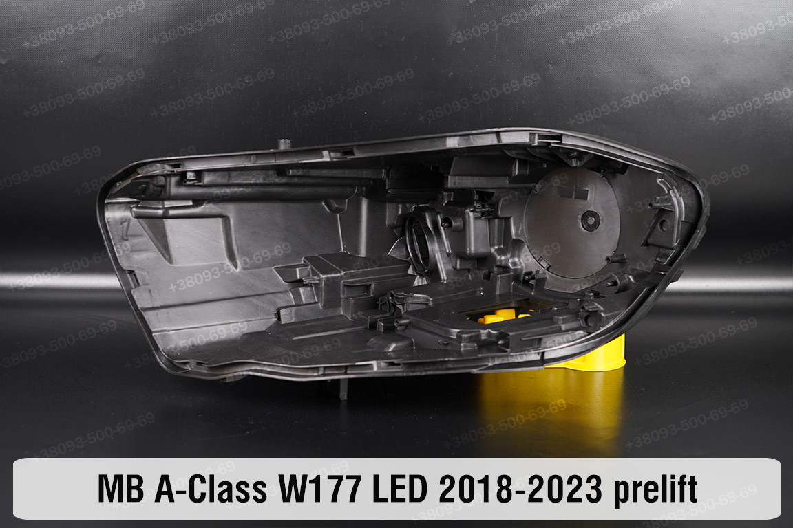 Корпус фари Mercedes-Benz A-Class W177 LED (2018-2023) дорест лівий