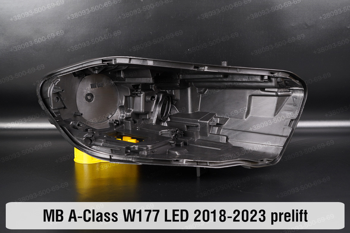 Корпус фари Mercedes-Benz A-Class W177 LED (2018-2023) дорест правий