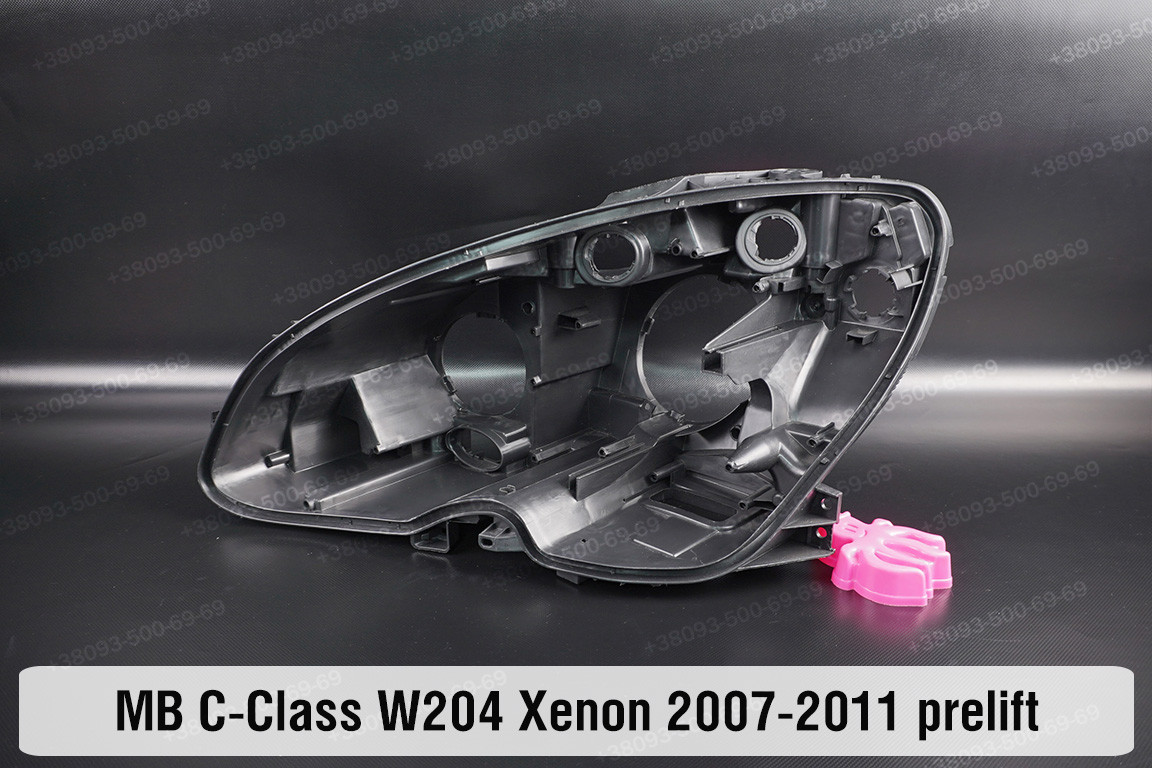 Корпус фари Mercedes-Benz C-Class W204 Xenon (2007-2011) дорест лівий, фото 1