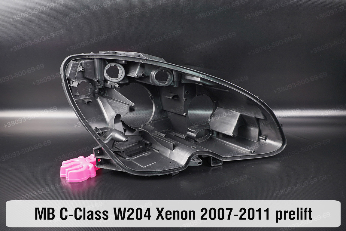 Корпус фари Mercedes-Benz C-Class W204 Xenon (2007-2011) дорест правий, фото 1
