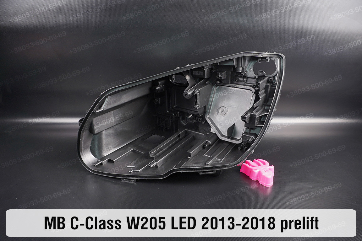 Корпус фари Mercedes-Benz C-Class W205 LED (2013-2018) дорест лівий, фото 1