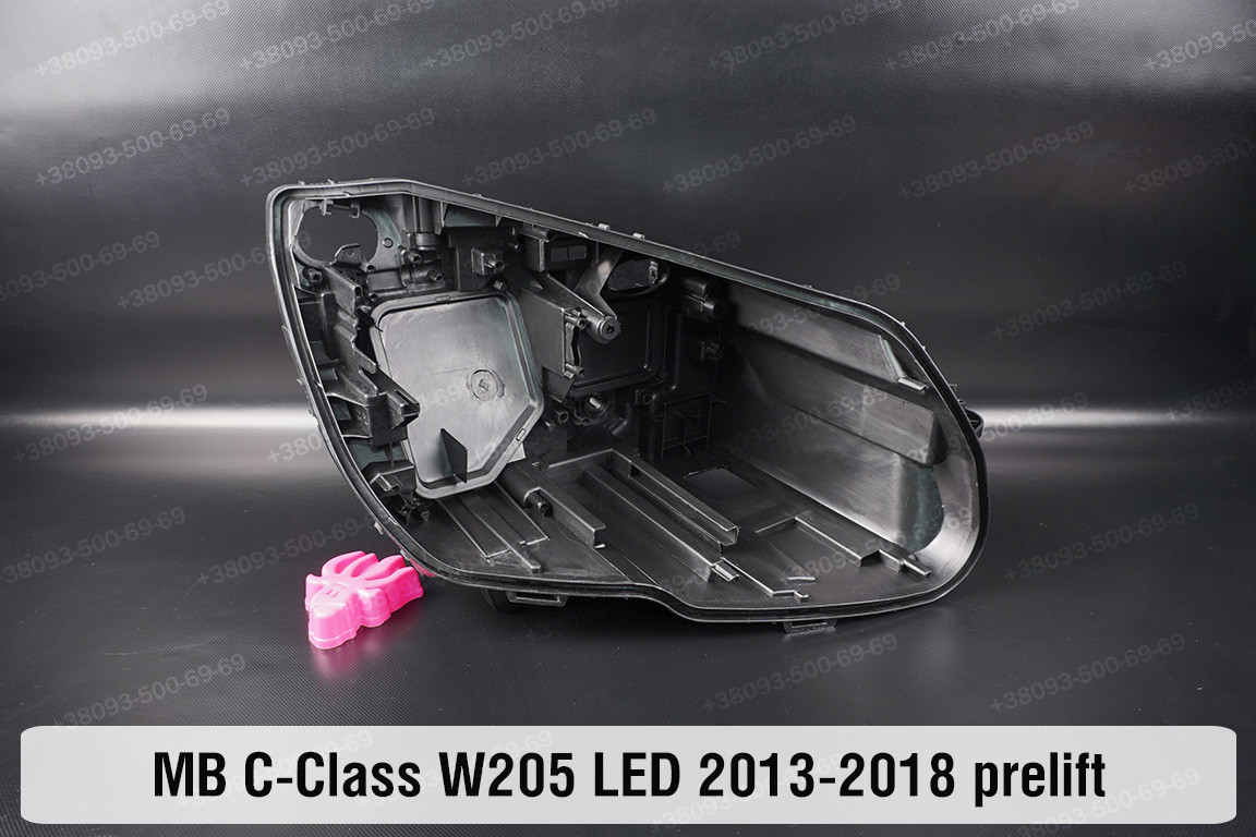 Корпус фари Mercedes-Benz C-Class W205 LED (2013-2018) дорест правий, фото 1