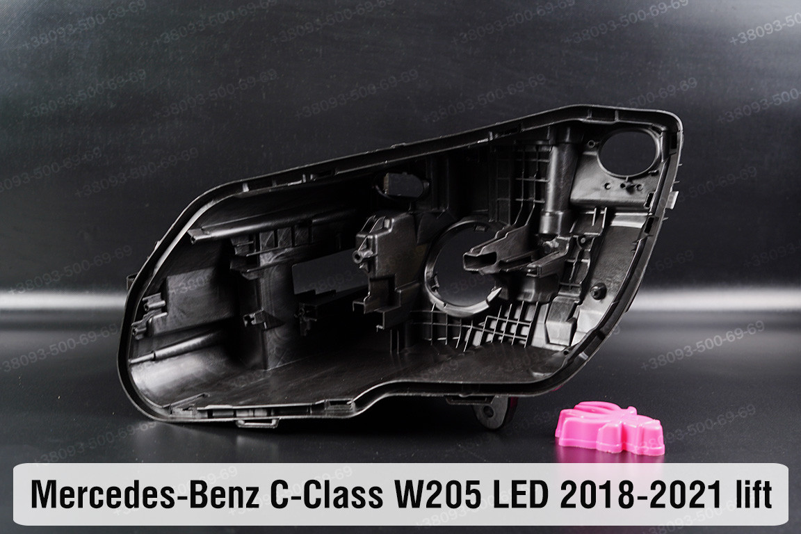 Корпус фари Mercedes-Benz C-Class W205 LED (2018-2021) рест лівий, фото 1