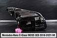 Корпус фари Mercedes-Benz C-Class W205 LED (2018-2021) рест лівий, фото 3