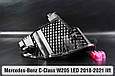 Корпус фари Mercedes-Benz C-Class W205 LED (2018-2021) рест лівий, фото 7