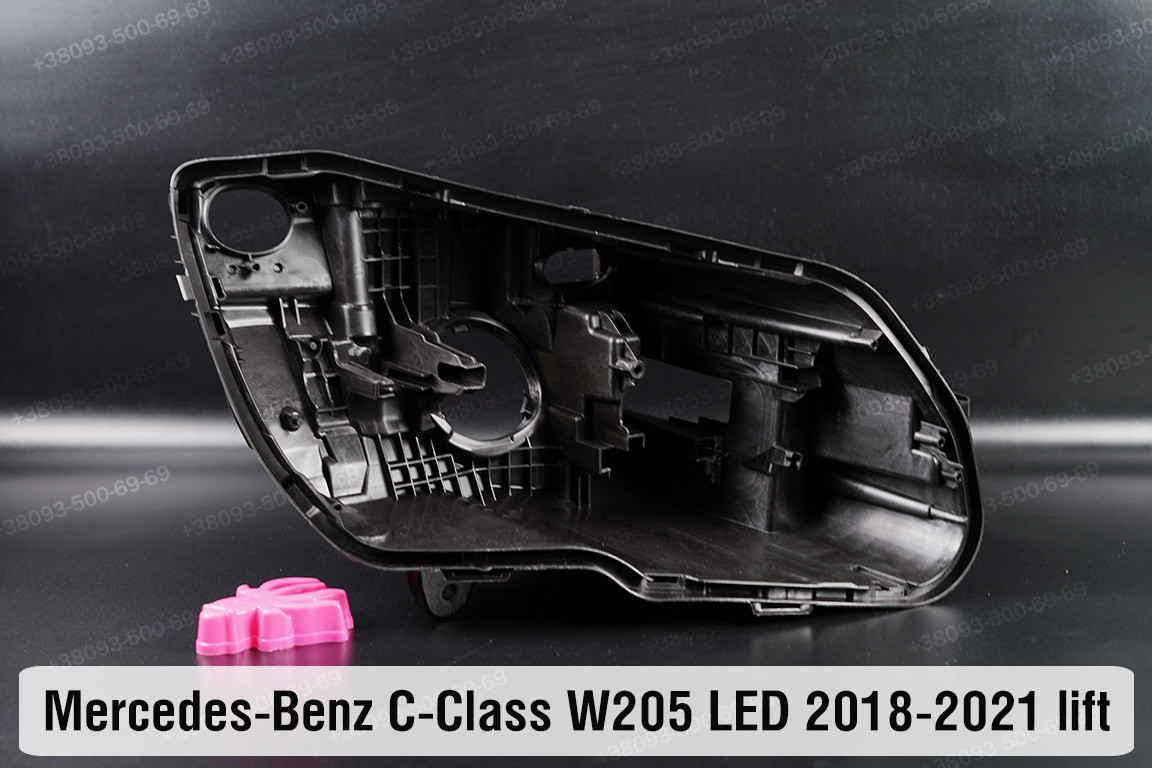 Корпус фари Mercedes-Benz C-Class W205 LED (2018-2021) рест правий, фото 1