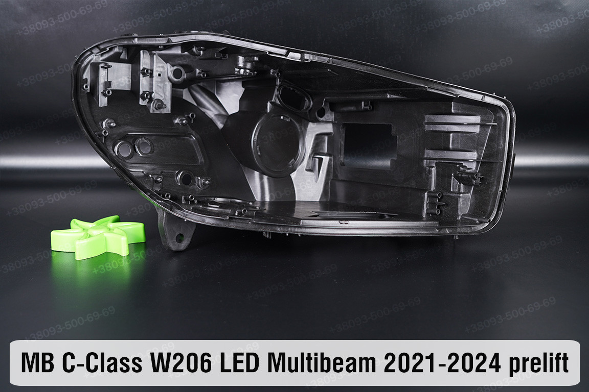 Корпус фари Mercedes-Benz C-Class W206 LED Multibeam (2021-2024) дорест правий, фото 1