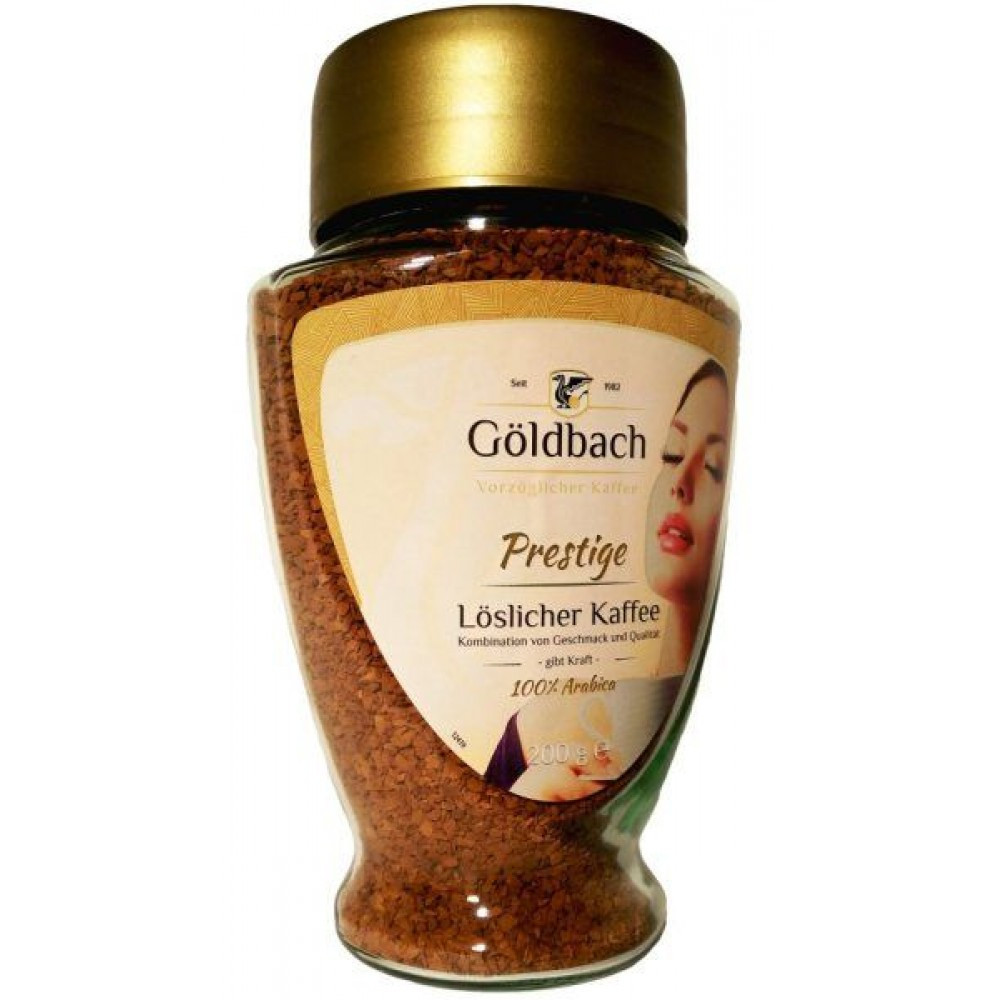 Кава розчинна "Goldbach" Prestige, 200 Г скло