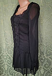 Плаття жіноче шифонове, ошатне міні М/44 р, фото 6