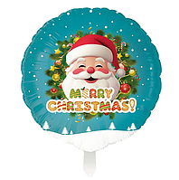 Фольгована кулька новорічна "Merry Christmas, санта" (Китай)