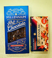 Шоколад Millennium Craft Series чорний з фундуком, журавлиною та волошками 100 г, фото 2