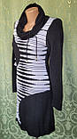 Плаття жіноче ошатне, в'язане, тепле 42-46р, фото 6