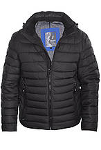 Куртка єврозима чоловіча Black Vinyl 24-C24-2317 чорна
