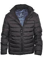 Куртка єврозима чоловіча Black Vinyl 24-C24-2525CQ чорна