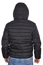 Куртка єврозима чоловіча Black Vinyl 24-C24-2525CQ чорна, фото 5