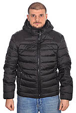 Куртка єврозима чоловіча Black Vinyl 24-C24-2525CQ чорна, фото 3