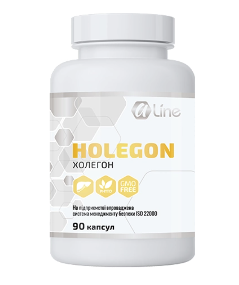 Холегон - при лямбліозі та опистаргоспі, жовчогінний (90 капсул)