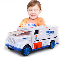 Сейф скарбничка Поліцейська машина Hummer світло звук