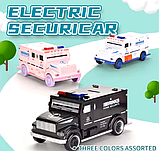 Сейф скарбничка Поліцейська машина Hummer світло звук, фото 9