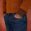 Срібний браслет чоловічий подвійний струмок. Ширина 8 мм. Чорнене срібло 925 проба. Довжина 21 см, фото 9