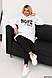 Жіночий теплий костюм з лосинами великого розміру новинка 2024, фото 5