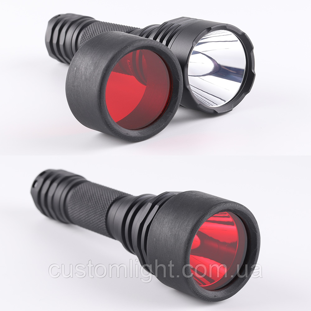 Фільтр для ліхтаря Convoy C8+ червоний