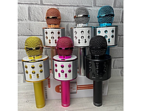 Бездротові мікрофони для караоке Wster ws 858 зі зміною голосу Портативний мікрофон USB-мікрофон