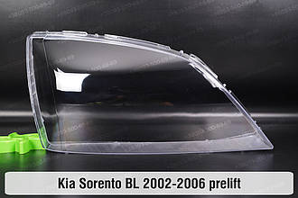 Скло фари KIA Sorento BL (2002-2006) дорест праве