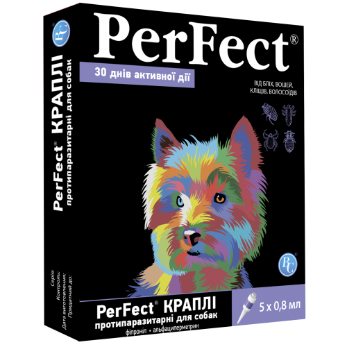 Краплі PerFect  для собак 0,8 мл