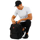 Рюкзак міський офісний Zelart I-Run 2272 обсяг 23 літри Black, фото 10