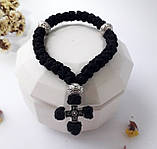 Подарункові чотки (чорна нитка), фото 2