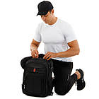 Рюкзак міський офісний Zelart I-Run 2270 обсяг 23 літри Black, фото 10