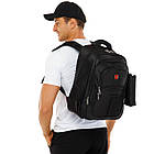Рюкзак міський офісний Zelart I-Run 2269 обсяг 23 літри Black, фото 10