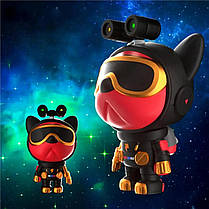 Проєктор зоряного неба у формі собаки Nebula Dog Projector з 2 лазерами 209223, фото 6