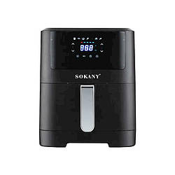 Аерогриль-фритюрниця SOKANY SK-ZG-8045 8 л 2000 Вт з терморегулятором температури