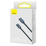 Кабель Type-C — Type-C Baseus Crystal Shine CAJY000601 1.2 м, чорний, фото 7