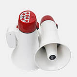 Мегафон, рупор, гучномовець ручний HM-135BI 2930, фото 2