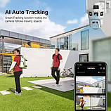 Камера відеоспостереження 39 9482 4G SD на 2 лінзи, біла, фото 6