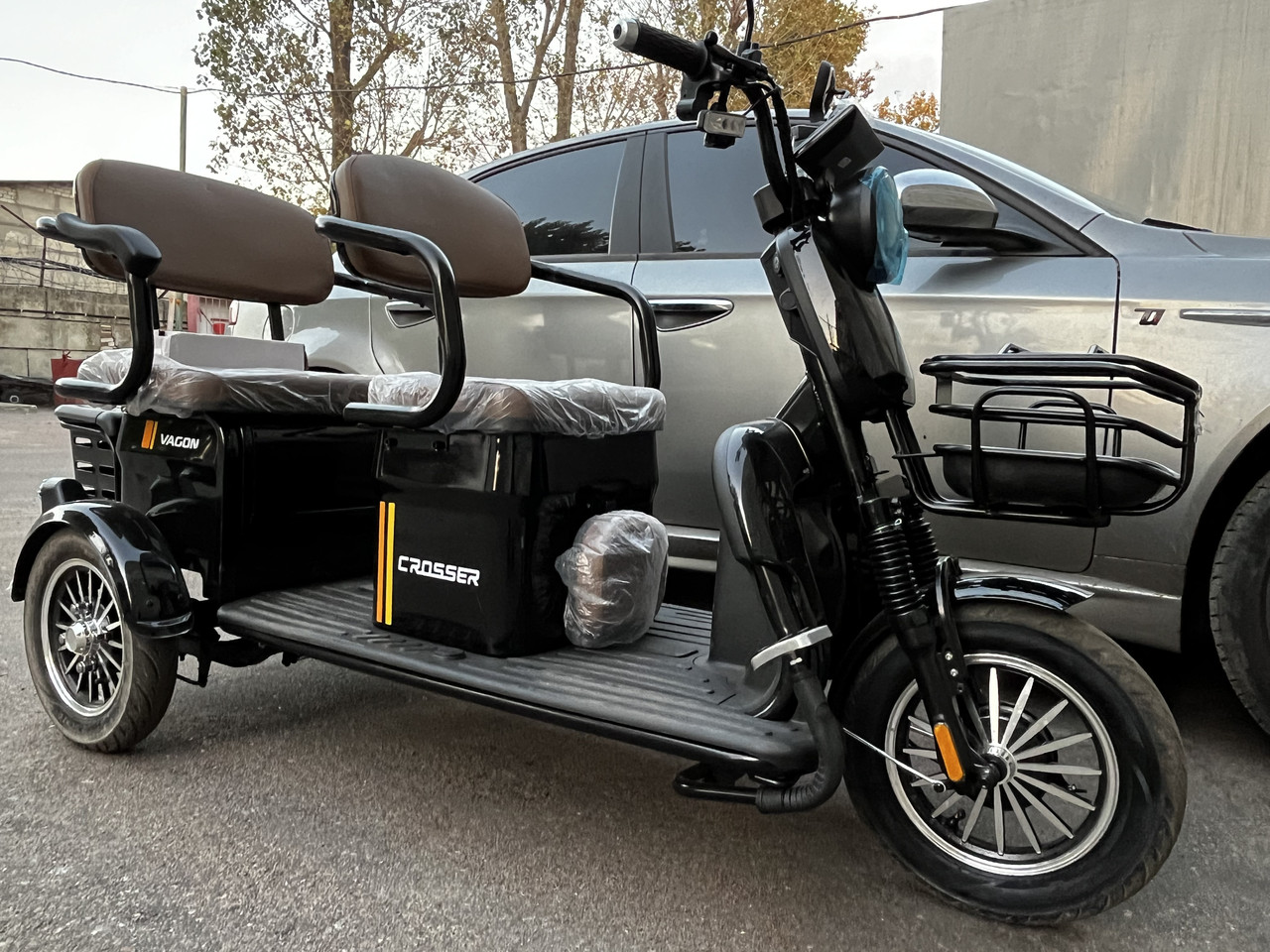 Електротрайк 3х колесний Crosser Vagon 72V/20AH/800W 2025