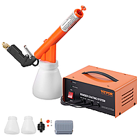 Комплект для порошкового покриття VEVOR система з електростатичним виходом для якісної обробки поверхонь.