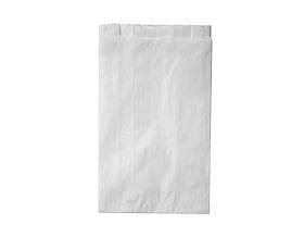 Паперовий крафт пакет Саше 140х280х50мм (Білий), пакування 1000 шт