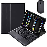 Чохол-клавіатура Smart Cover + Мишка для Apple iPad Pro 13 2024 Ukr+Ru+En Black