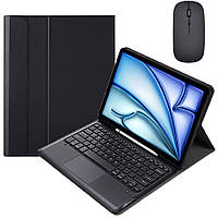 Чохол-клавіатура Smart Cover + Мишка для iPad Air 11 M2 / Air 4 / Air 5 Ukr+Ru+En Black