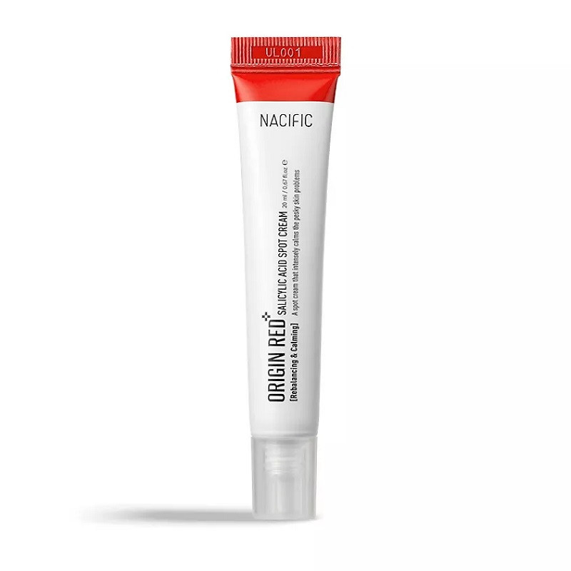 Точковий крем від запалень із BHA-кислотою Nacific Origin Red Salicylic Acid Spot Cream 15 мл