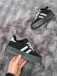 Зимові кросівки жіночі чорні на потовщеній підошві 36 41, фото 6
