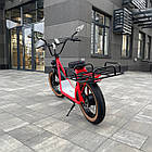 Електросамокат VOLTO Cruise 20" 1000W 19Ah NFC Червоний з багажником, фото 5