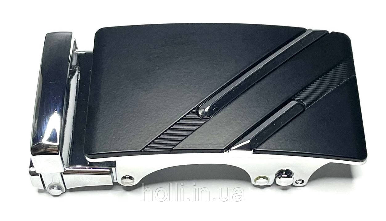 Пряжка ремінна 35 мм. пряжка для ремня Нікель, Пряжка ременная 35 мм. Тёмный Никель, фото 1