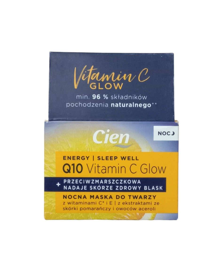 Нічний крем для обличчя Cien Q10 Vitamin C 50 мл, фото 1