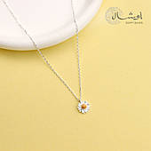 Срібна підвіска з кулоном, ланцюжок "Ромашка" — срібло 925 проби EGYPT SILVER