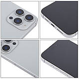 Муляж пустушка макет iPhone 16 Pro Max Natural Titanium, фото 3